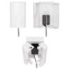 Safety Innovations Twin Door Baby Safety Outlet Cover Box for Babyproofing Outlets - More Interior Space for Extra Large Electrical Plugs and Adapters - Easy to Install - Easy to Use, (1-Pack) view 1