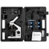 Bresser Biolux CA 40x-1024x Microscope Set with Reflected Light and Transmitted Light Including Smartphone Camera Holder, Extensive Accessory Pack and Sturdy Carry Case view 4
