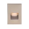 WAC Landscape Lighting, LEDme 120V LED Vertical Indoor and Outdoor Step and Wall Light 3000K Built-in LED in Brushed Nickel view 1