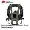 3M Full Facepiece Reusable Respirator 6800, NIOSH, Medium view 4