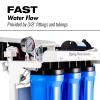 iSpring RCB3P Tankless Reverse Osmosis Filtration System, 300 GPD Under Sink RO System, Reduces TDS, 1.5:1 Pure to Drain, Booster Pump & Pressure Gauge for Residential & Light Commercial Use view 2