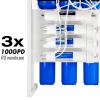 iSpring RCB3P Tankless Reverse Osmosis Filtration System, 300 GPD Under Sink RO System, Reduces TDS, 1.5:1 Pure to Drain, Booster Pump & Pressure Gauge for Residential & Light Commercial Use view 3