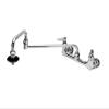 T&S Brass B-0597 Wall Mount 8-Inch Centers 18-Inch Double Joint Nozzle Insulated On-Off Control Pot Filler view 1