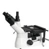 AmScope ME1400TB Inverted Trinocular Metallurgical Microscope, 40X-800X Magnification, WF10x and WF20x Eyepieces, WF10x Eyepiece with Reticle, Kohler Condenser, 30W Halogen Illumination with Rheostat, Double-Layer Mechanical Stage, 85-230V view 1