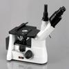 AmScope ME1400TB Inverted Trinocular Metallurgical Microscope, 40X-800X Magnification, WF10x and WF20x Eyepieces, WF10x Eyepiece with Reticle, Kohler Condenser, 30W Halogen Illumination with Rheostat, Double-Layer Mechanical Stage, 85-230V view 2
