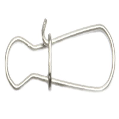 Brad's Killer Fishing Gear Duo Lock Snaps (Nickel, Size 5)