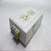 PHOENIX CONTACT EM-Duo 120/15 (5600461), 120 VAC, 15 AMP, 50/60 HZ, DIN Rail Mount, Double Outlet, Dual, Ivory, Power Outlet, Rail-Mounted view 1