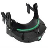 MSA (Mine Safety Appliances) 10115730 Black Polyethylene V-Gard General Purpose Visor Frame With 3 Point Suspension And Debris Control For Use With Slotted Caps, 5.849142 fl. oz., 1" x 1" x 1"