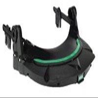 MSA (Mine Safety Appliances) 10115730 Black Polyethylene V-Gard General Purpose Visor Frame With 3 Point Suspension And Debris Control For Use With Slotted Caps, 5.849142 fl. oz., 1" x 1" x 1"