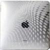 ipad case for Apple "Clear white wave pattern" Premium Highest Quality TPU- flexible skin cover view 1