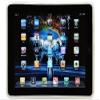 ipad case for Apple "Clear white wave pattern" Premium Highest Quality TPU- flexible skin cover view 2
