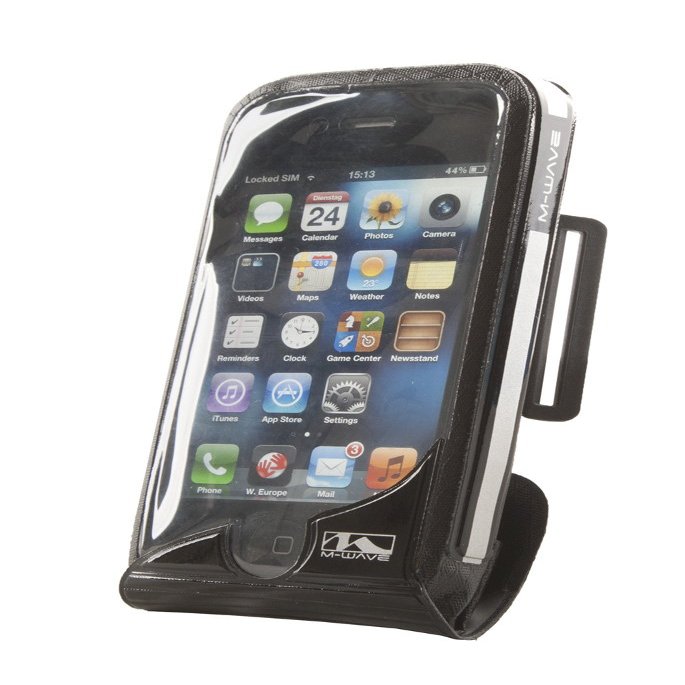 M-Wave - Waterproof Smartphone Bag - Black