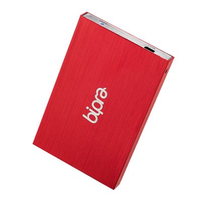 Bipra 640Gb 640 Gb 2.5 Inch External Hard Drive Portable Usb 2.0 - Red - Fat32 (640Gb)
