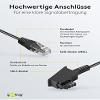 Goobay 51235 TAE-F Cable for DSL/VDSL, Black, 10m Length view 3