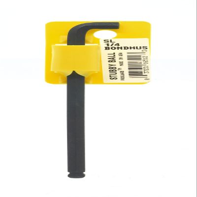 1/4" Stubby Ball End L-Wrench Tagged & Barcoded
