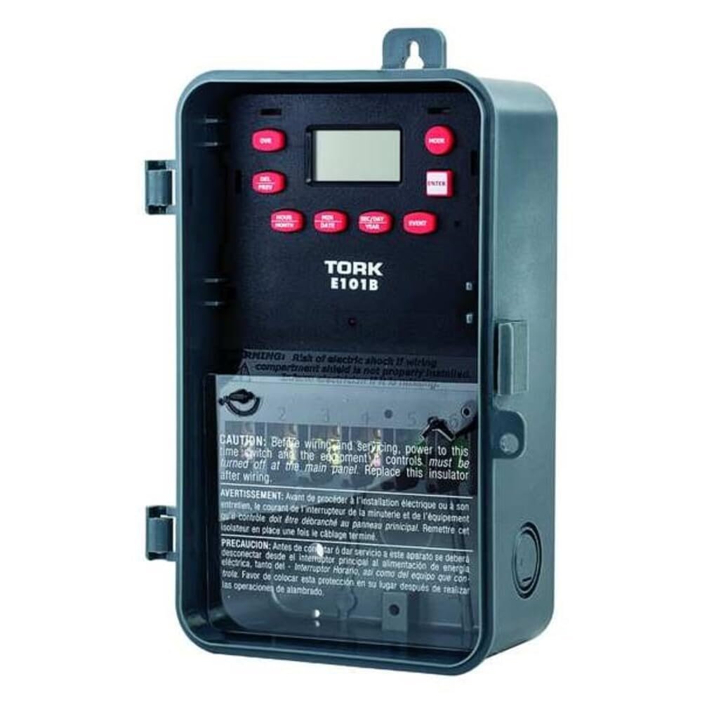 NSI EW101B Series EW Tork Multipurpose Control 7 Day Time Switch, 120-277