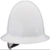 Fibre-Metal 280-E1RW01A000 SuperEight Hard Hats, 8 Point Ratchet, One Size, White view 1