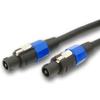 Mr Dj TWSTS25 25 Foot Speakon to Speakon PA/DJ Speaker Cable - 2 Conductor - 12 Guage view 3