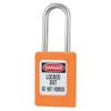 Lockout Padlock, KD, Orange, 1-7/8"H view 1