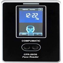 Compumatic CFR-20/20 v2 TOUCHLESS Biometric Face Recognition Time Clock System, WiFi, CompuTime101 Software Included, 0 NO Monthly Fees!!