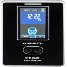 Compumatic CFR-20/20 v2 TOUCHLESS Biometric Face Recognition Time Clock System, WiFi, CompuTime101 Software Included, 0 NO Monthly Fees!!