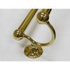 GINGER 0122/24-3 Motiv 212 City 24" Double Towel Bar Polished Brass Finish view 2