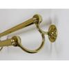 GINGER 0122/24-3 Motiv 212 City 24" Double Towel Bar Polished Brass Finish view 3