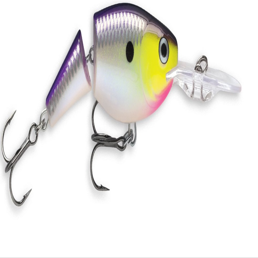 Rapala Jointed Shad Rap 07 Fishing lure, 2.75-Inch, Purpledescent