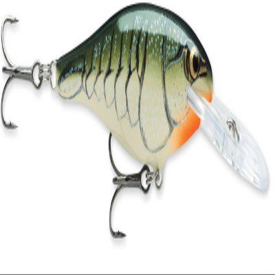 Rapala Shad Rap 07 Fishing lure, 2.75-Inch, Olive Green Craw