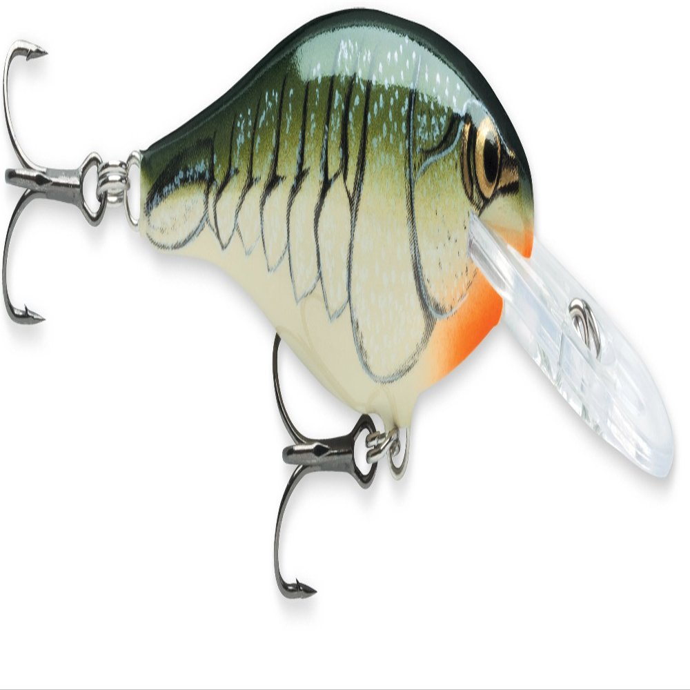 Rapala Shad Rap 07 Fishing lure, 2.75-Inch, Olive Green Craw