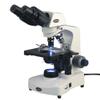 AmScope B340B Siedentopf Binocular Compound Microscope, 40X-2000X Magnification, Brightfield, LED Illumination, Abbe Condenser, Double-Layer Mechanical Stage view 2
