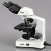 AmScope B340B Siedentopf Binocular Compound Microscope, 40X-2000X Magnification, Brightfield, LED Illumination, Abbe Condenser, Double-Layer Mechanical Stage view 4