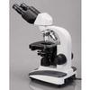 AmScope B360A-LED Binocular Compound Microscope, 40X-1600X Magnification, Brightfield, LED Illumination, Abbe Condenser, Double-Layer Mechanical Stage view 2