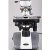 AmScope B360A-LED Binocular Compound Microscope, 40X-1600X Magnification, Brightfield, LED Illumination, Abbe Condenser, Double-Layer Mechanical Stage view 3