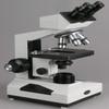 AmScope B400A-LED Compound Binocular Microscope, WF10x and WF16x Eyepieces, 40X-1600X Magnification, Brightfield, LED Illumination, Abbe Condenser, Double-Layer Mechanical Stage, Sliding Head, High-Resolution Optics, view 2