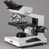 AmScope B400A-LED Compound Binocular Microscope, WF10x and WF16x Eyepieces, 40X-1600X Magnification, Brightfield, LED Illumination, Abbe Condenser, Double-Layer Mechanical Stage, Sliding Head, High-Resolution Optics, view 4