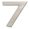 Architectural Mailboxes 3585SN-7 Brass 5-Inch Floating House Number 7, Satin Nickel view 1