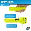 Nightstick XPP-5422G 3 AA Intrinsically Safe Permissible Dual-Light Flashlight, Green view 4