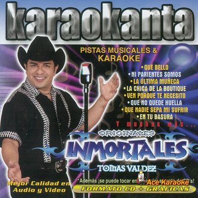 Karaokanta KAR-1430 - Originales Inmortales de Tomas Valdez Spanish CDG