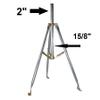 BestMounts 3' FT SATELLITE DISH ANTENNA BELL SHAW TRIPOD STAND FTA view 3