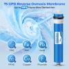 iSpring Greatwell NSF Certified Reverse Osmosis Membrane 75 GPD 11.75 X 1.75, Replacement Fits Standard Under Sink RO Drinking Water Filtration System, MC7 view 3