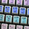 12X12 Size Labels Layout Shortcuts for Keyboard SERATO Scratch Live Galaxy Series view 4