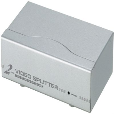 ATEN 2-Port Video Splitter EU Version !, VS92A-AT-G (EU Version ! up to 65 Meters, Bandwidth up to 350 MHz)