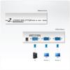 ATEN 2-Port Video Splitter EU Version !, VS92A-AT-G (EU Version ! up to 65 Meters, Bandwidth up to 350 MHz) view 3