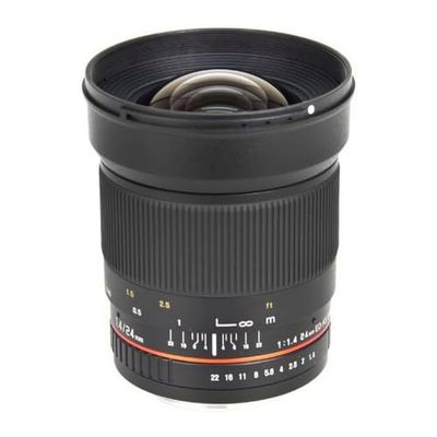 Bower Ultra-Fast Wide-Angle 24mm Focus 1.4 Lens for Nikon (SLY2414N)