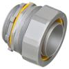 Arlington LT150 Die Cast Zinc Liquidtight Straight Connector 1-1/2 Inch view 1