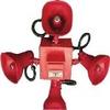 COOPER-WHEELOCK STH-2R24MCCH-FR SPKR/STRB CLUST,2 STH 15 SR,RS S 24MCCH,FIRE,RD view 1