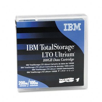 Ultrium LTO-1 Cartridge, 100GB, Black Case