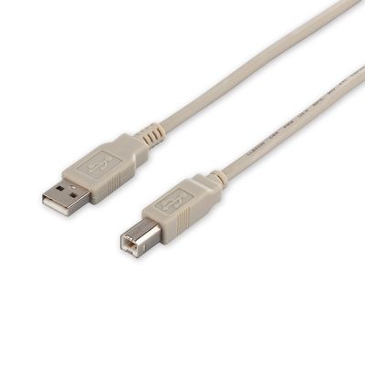 iBUFFALO BSUAB230IV USB 2.0 Cable, 9.8 ft (3.0 m), Ivory