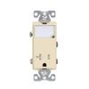 Eaton TR7735V-BOX Wiring Arrow Hart Receptacle/Night Lights, Dimmable Leds, Ivory view 1